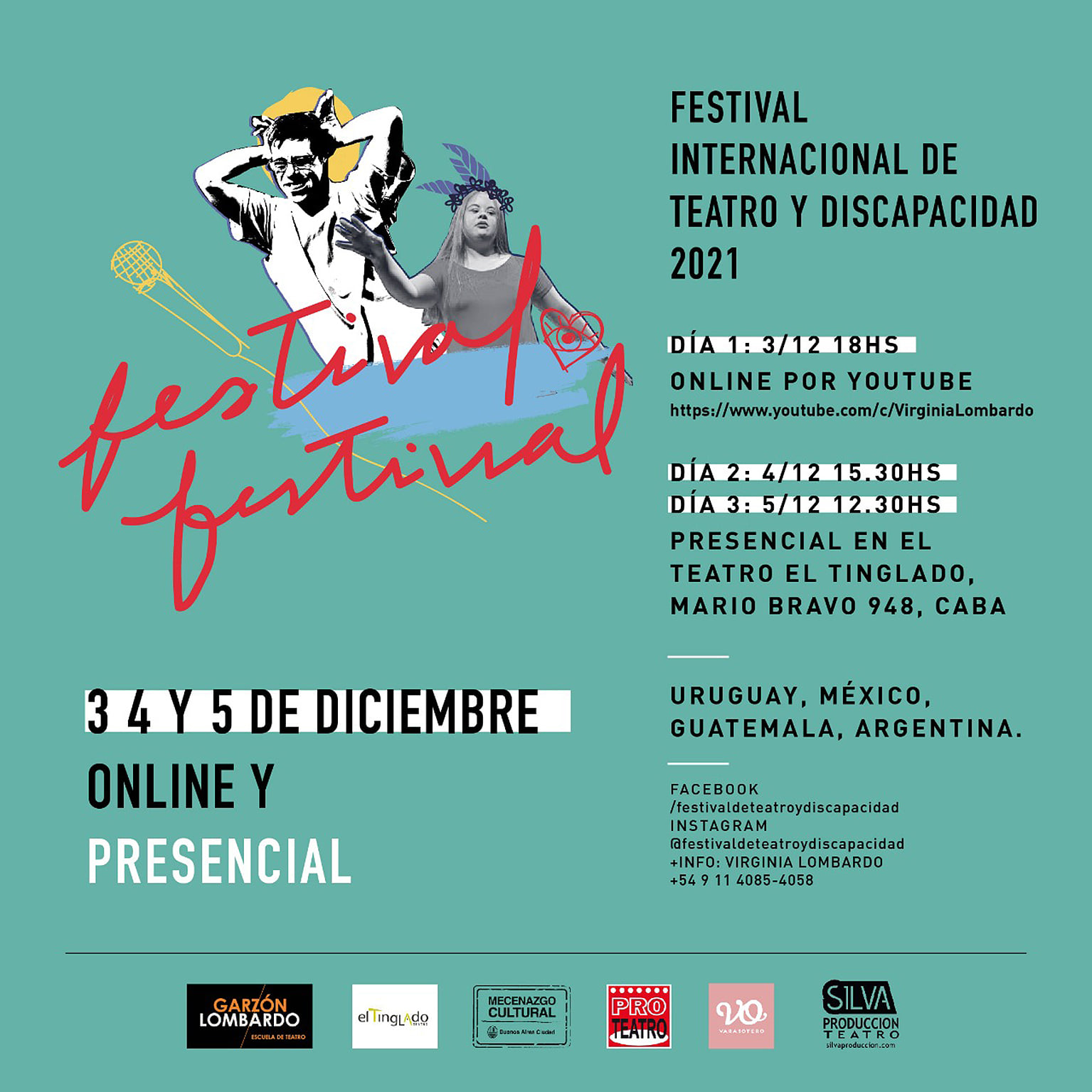 Celebran el Festival Internacional de Teatro y Discapacidad con funciones  en el Teatro El Tinglado del Abasto – Revista el Abasto